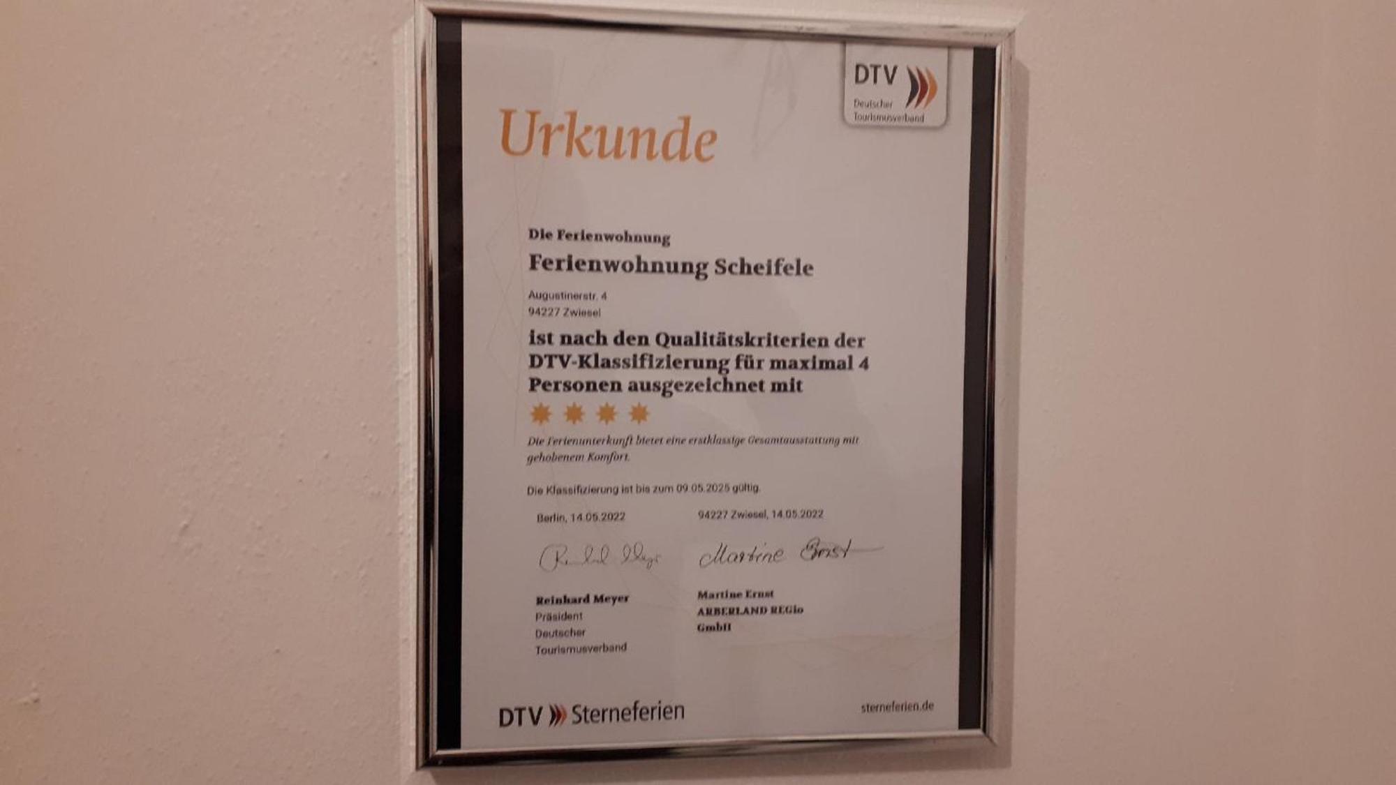 Fw Scheifele Lejlighed Zwiesel Eksteriør billede